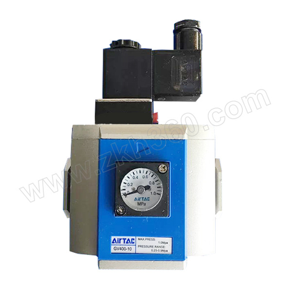 GV系列慢启阀AIRTAC/亚德客GV400-10-C3-F-GDC12V,R3/8