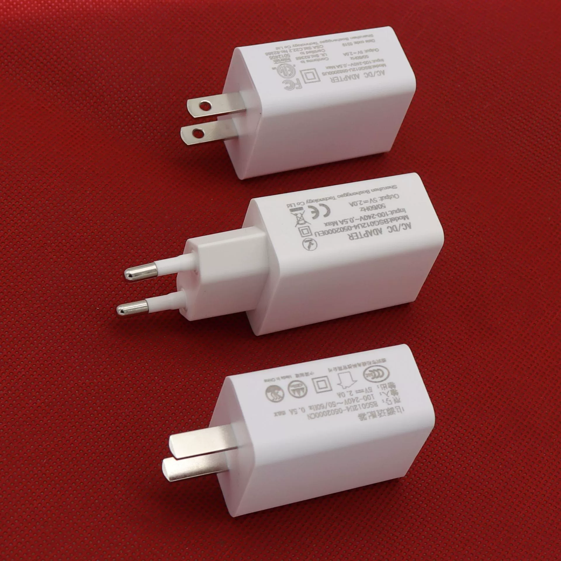 USB-зарядное устройство 5В1.5А 1А 2А 2.4А сетевой адаптер печати ручка-зарядник