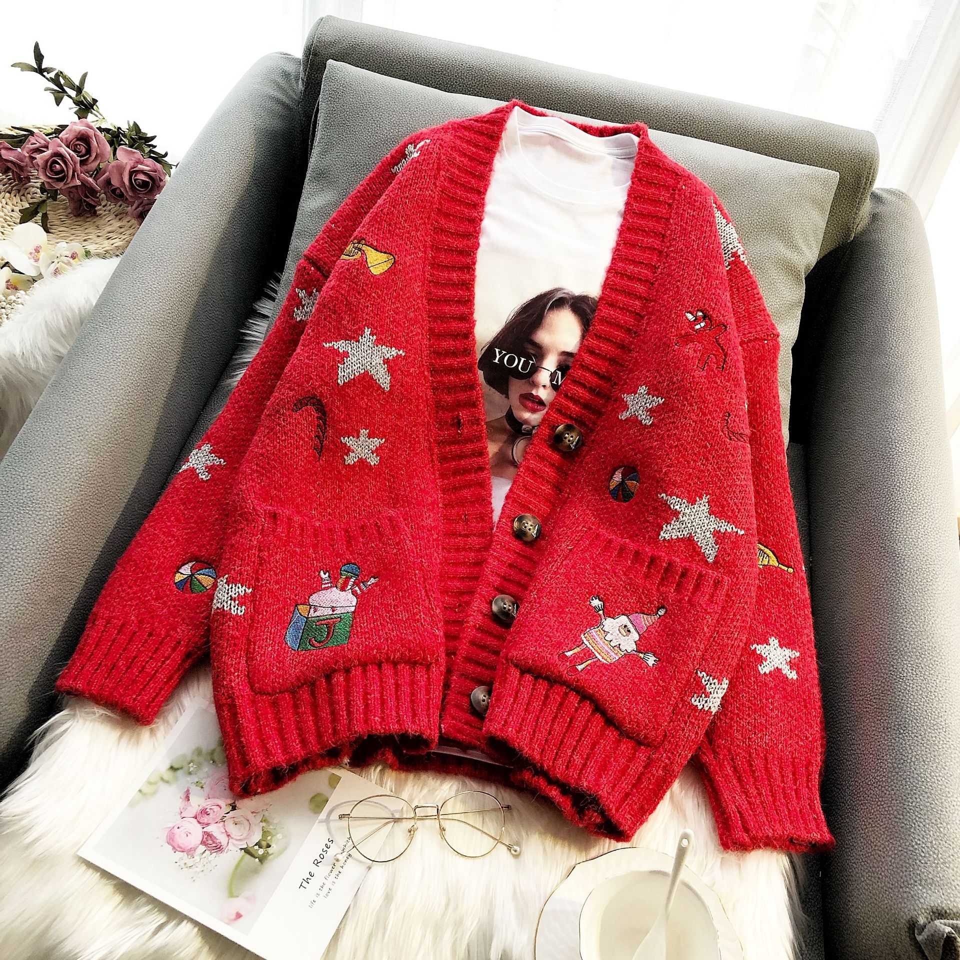 Pull femme en Acrylique - Ref 3414251 Image 1