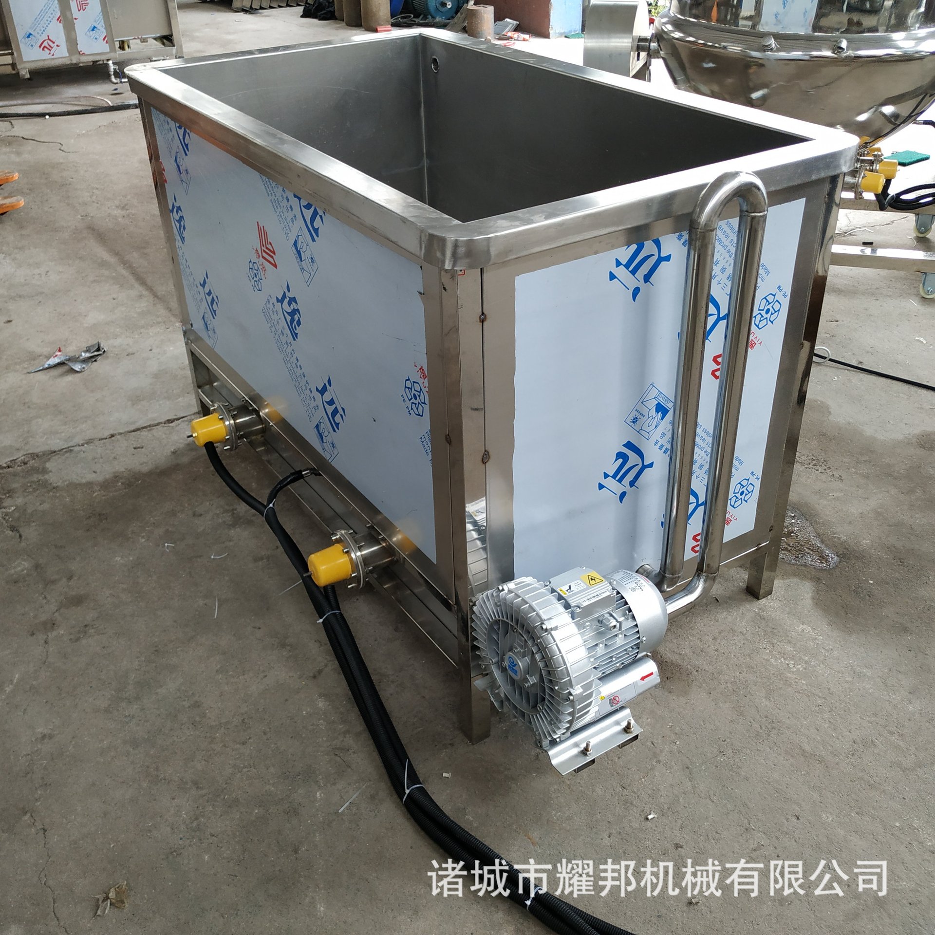 大型肉类解冻机 鱼冻盘解冻线 连续式冻肉解冻设备