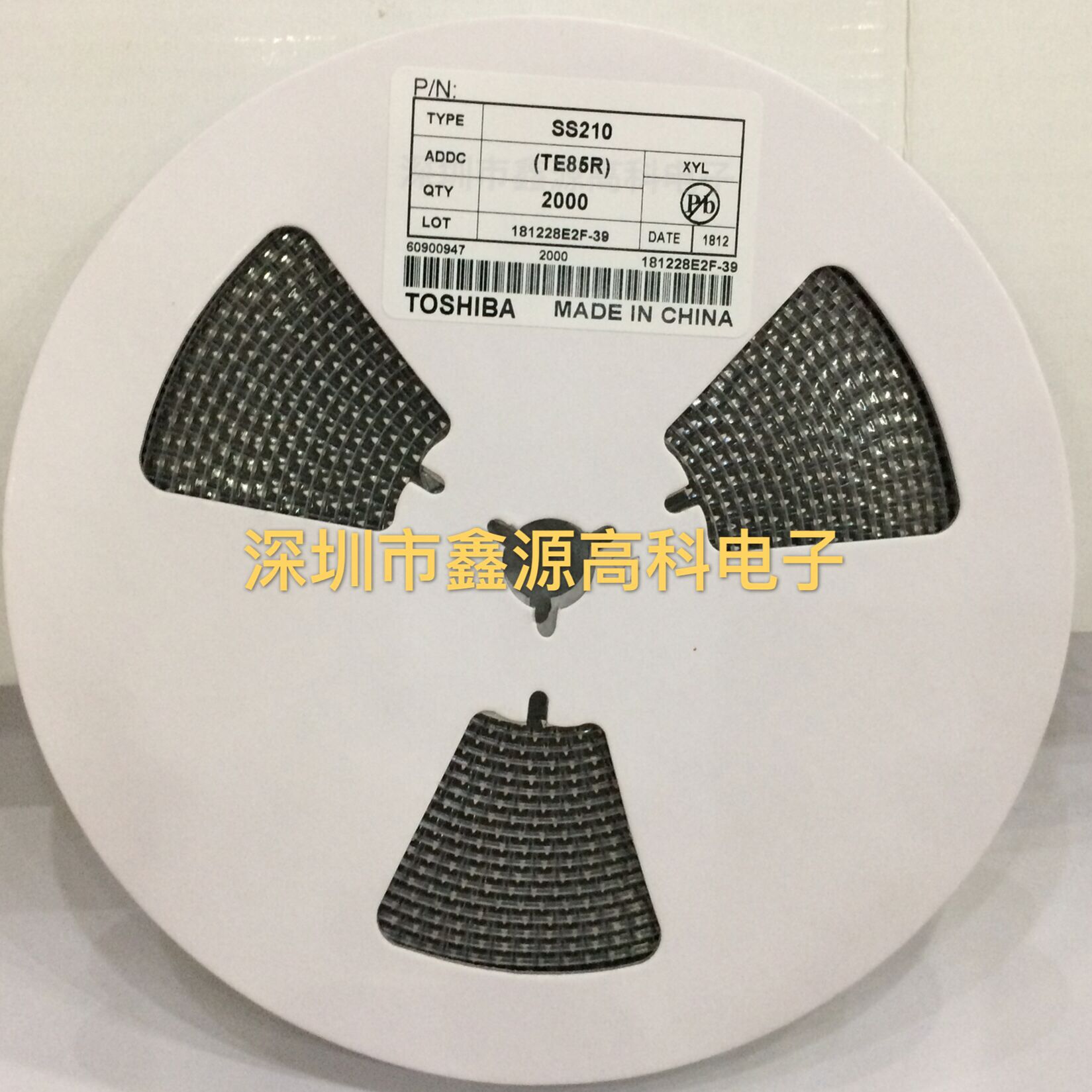 贴片二极管SS210 SMA肖特基二极管SR2100 DO-214AC 2A 100V