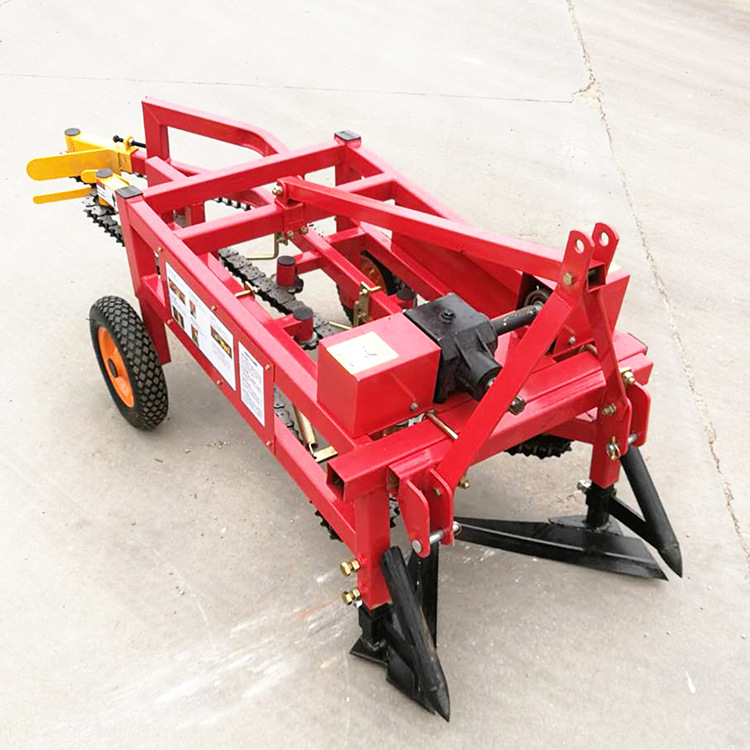 链条式花生收获机大蒜胡萝卜马铃薯收获机农用花生出土机