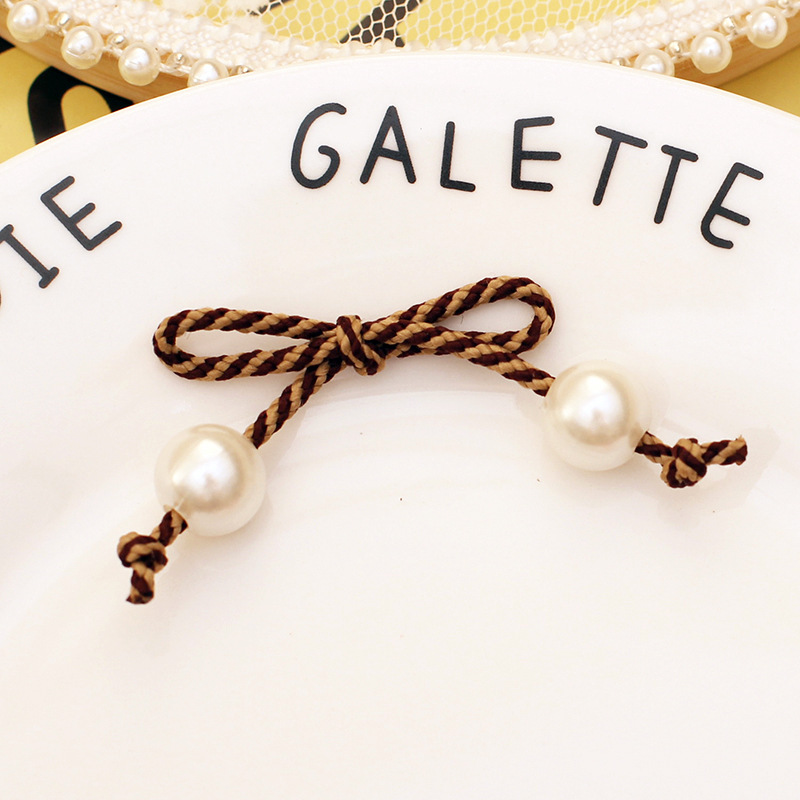 绳子珍珠蝴蝶结