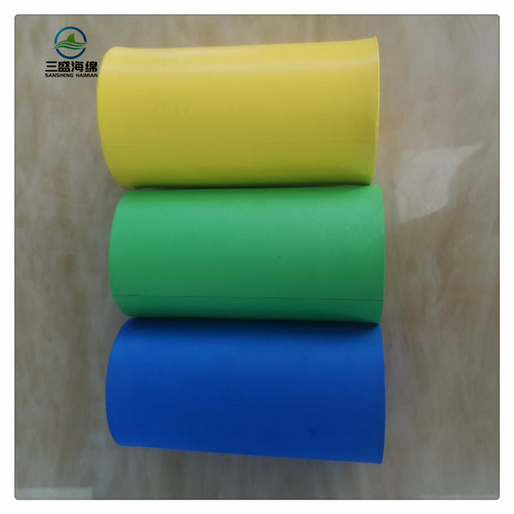 厂家定制 eva泡沫轴 瑜伽柱聚乙烯实心减震瑜伽柱  免费画图