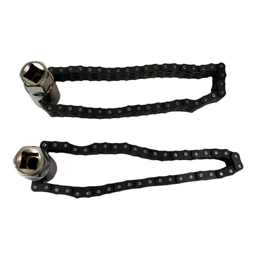 Filter wrench 44 sections 52 sections double chain sleeve type filter element machine filter auto repair oil grid L-shaped wrench