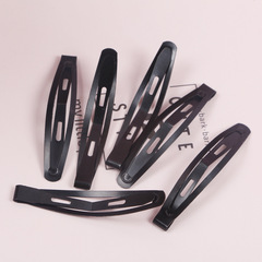 Hair clip, one-word clip, bangs clip, head accessory, Korean adult black BB clip, children's hair pin, basic edge clip for women