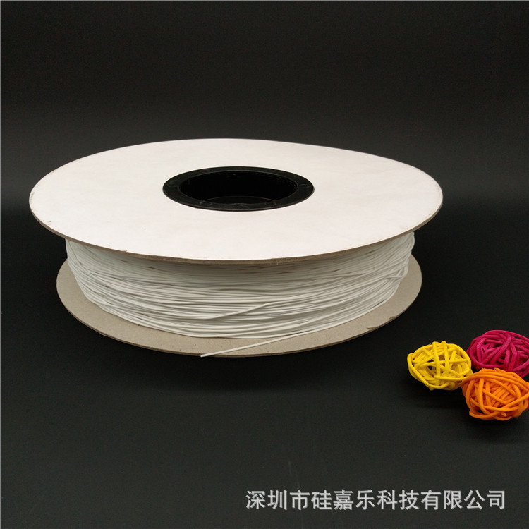 硅胶条硅胶发泡条密封条直径Φ1.0MMΦ1.2MMΦ1.5MMΦ2.0MM