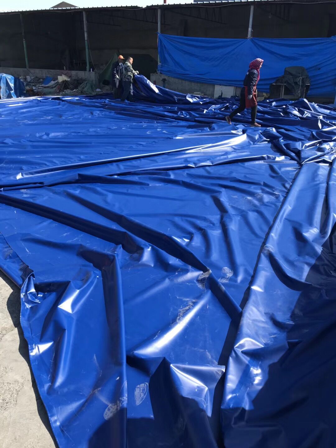 加厚耐磨刀刮布乌鲁木齐厂家直卖刀刮布篷布防雨抗冻抗老化耐撕扯