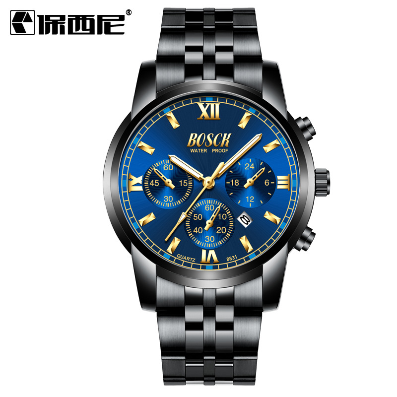 Черное золото и синее лицо