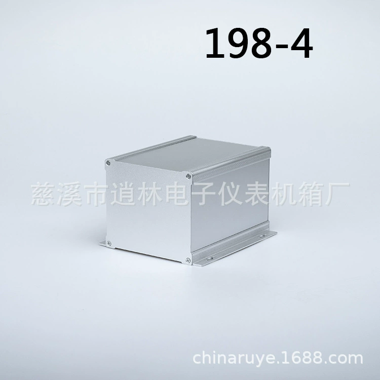 Корпус металлической проводки Корпус из алюминиевого профиля Цельноалюминиевый корпус типа 198-4 130*150*200 мм