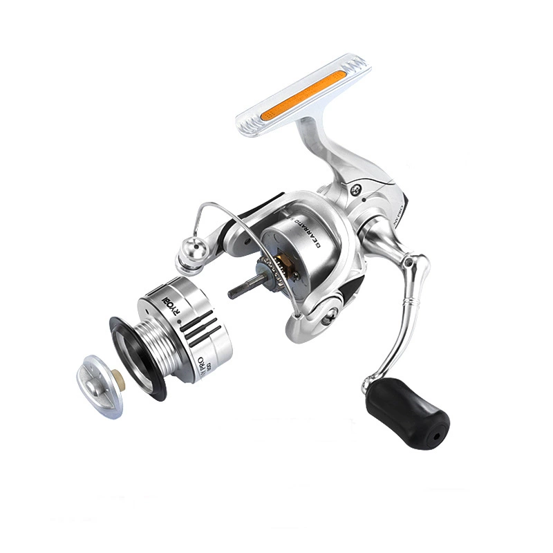 Ryobi Tiny Pro Liyi Micro-Master полностью металлическая катушка Macro 500/800, дорожная/спиннинговая версия, текстильная распределительная серия