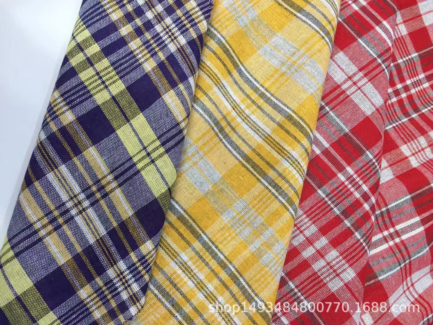 春季女装衬衫面料厂家直销批发现货供应女装裙子面料均可