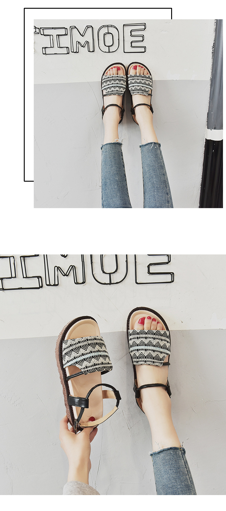 Chaussures été pour femme en Caoutchouc - Ref 3346924 Image 15