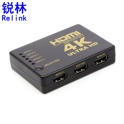 wholesale With remote control Infrared hdmi Switcher 51 hdmi high definition Video Switcher 4k