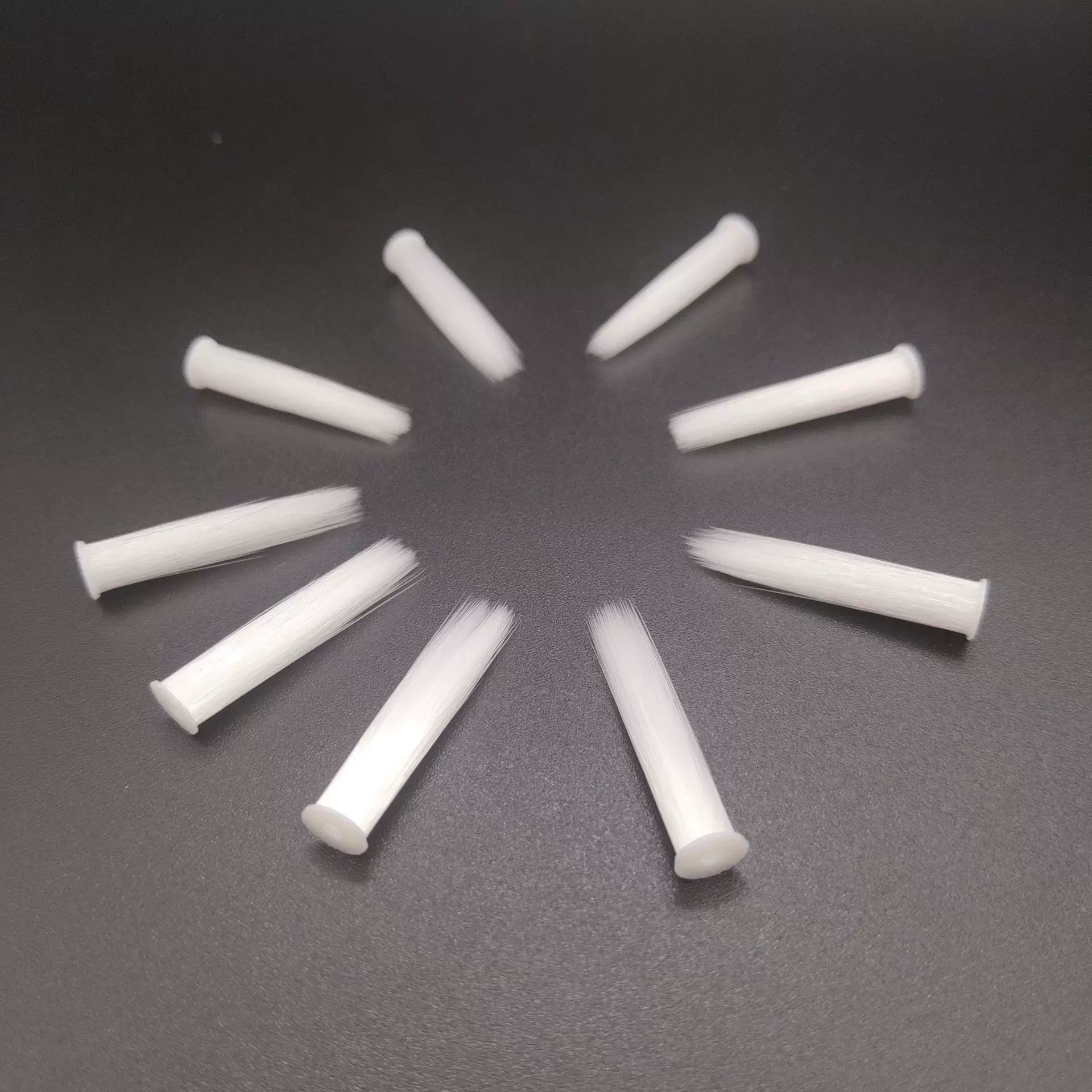 过胶尼龙笔头 水画笔笔头 尺寸可私人定制