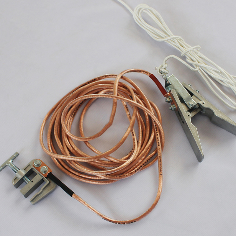 220KV Hanging type Ground wire iron tower Dedicated personal Security staff Duckbill Strike Grounding wholesale