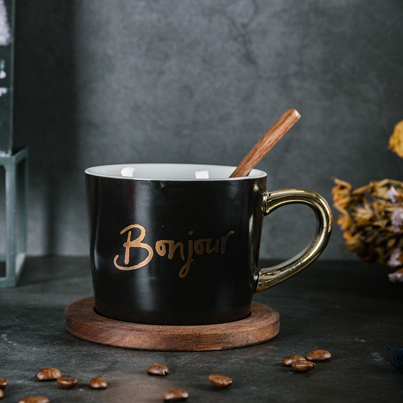 Matte Negro con Plato Cuchara