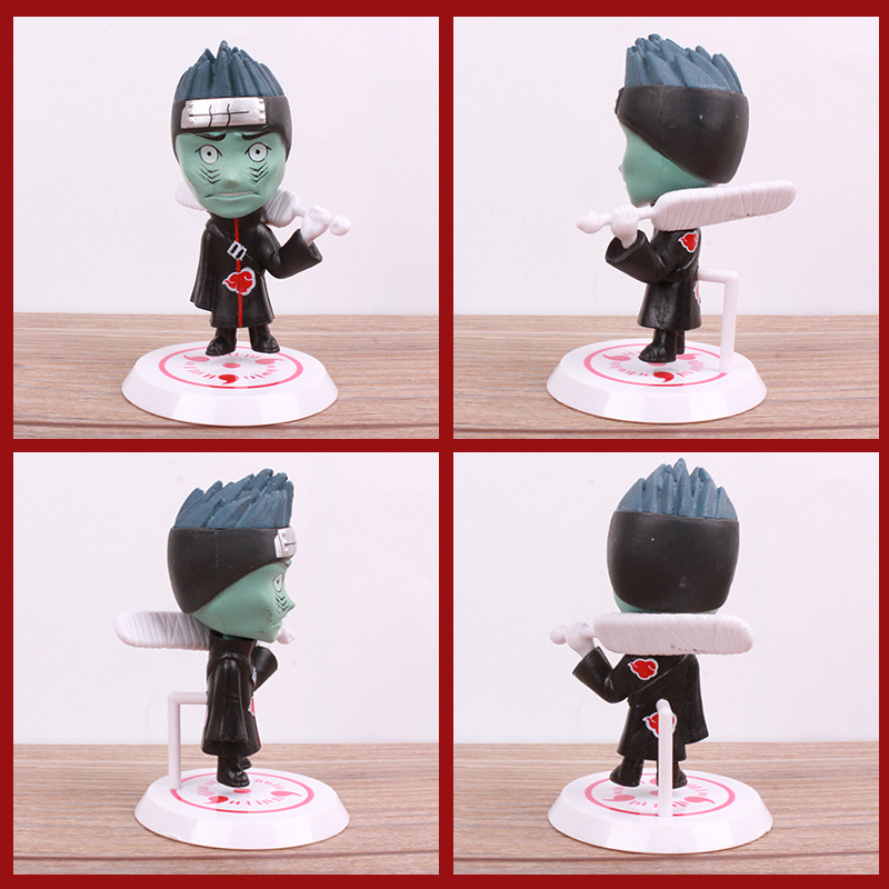 11Pcs Narut Akatsuki Itachi Yahiko Orochimaru PVC Figures Statue