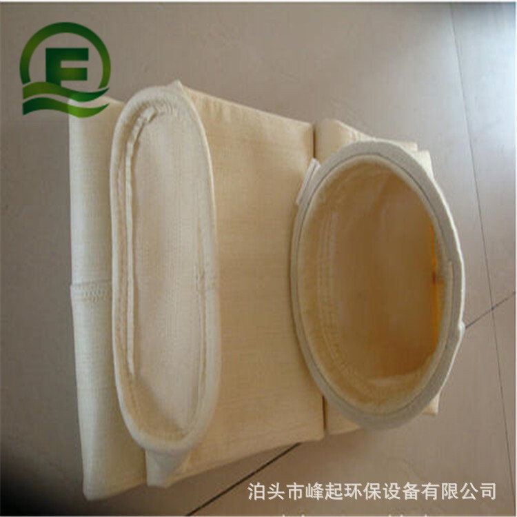 PTFE覆膜涤纶针刺毡除尘布袋 玻纤毡滤袋 高温布袋 除尘器过滤袋