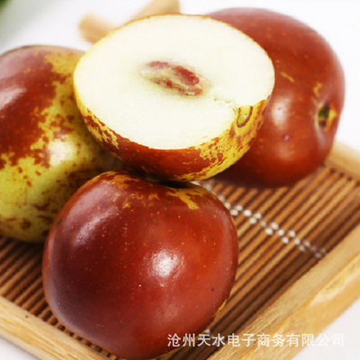河北黃骅鮮冬棗 皮薄肉厚 汁多甜脆齁嗓子 42元壹箱5斤包郵