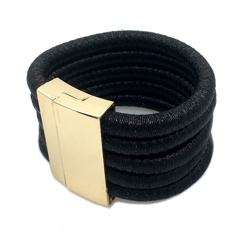 Alloy Chain Material Exaggerated Geometric Alloy Wholesale Wide Bracelet Bangle