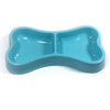Factory Direct Selling Pet Double Bowl Dog Bowl Plastic Plastic Pets Dog Bone Bone Stagged Double Bowl Pet Pets