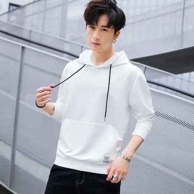 春季卫衣男连帽情侣潮牌ins 学生韩版宽松潮流运动套装男士春秋款|ru