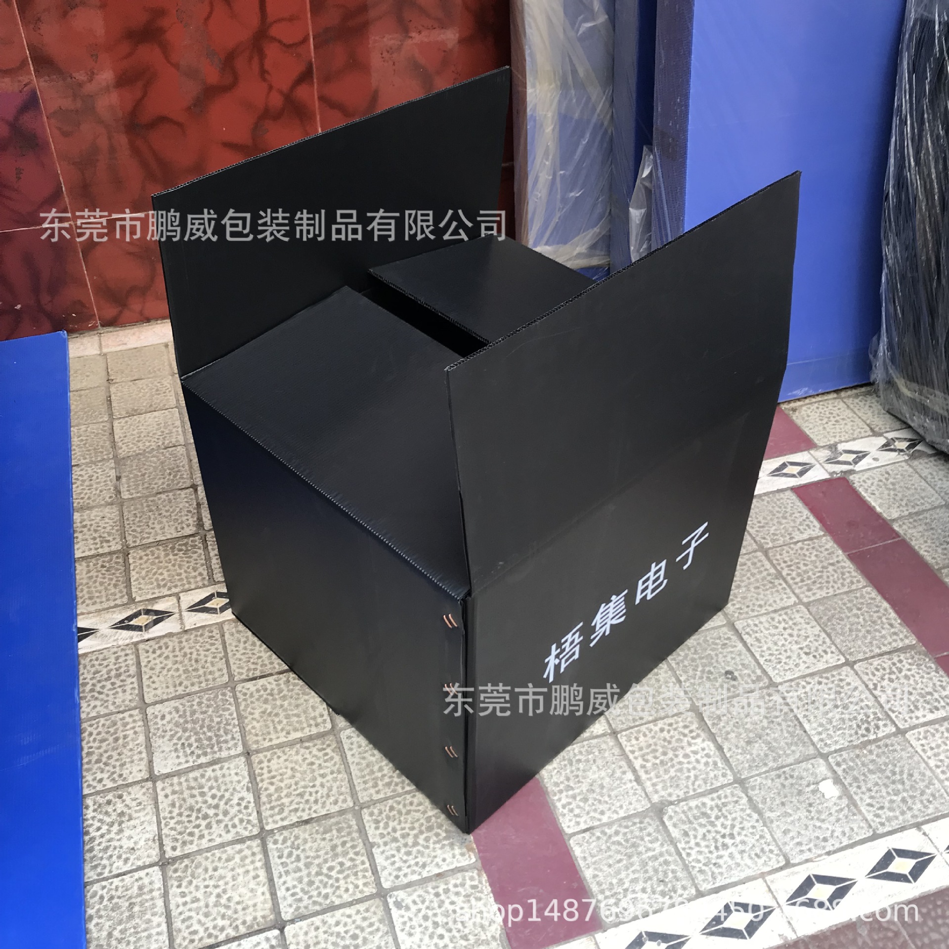 纸箱型防潮中空板箱 防静电折叠中空板箱 PP聚丙烯空心板塑料纸箱