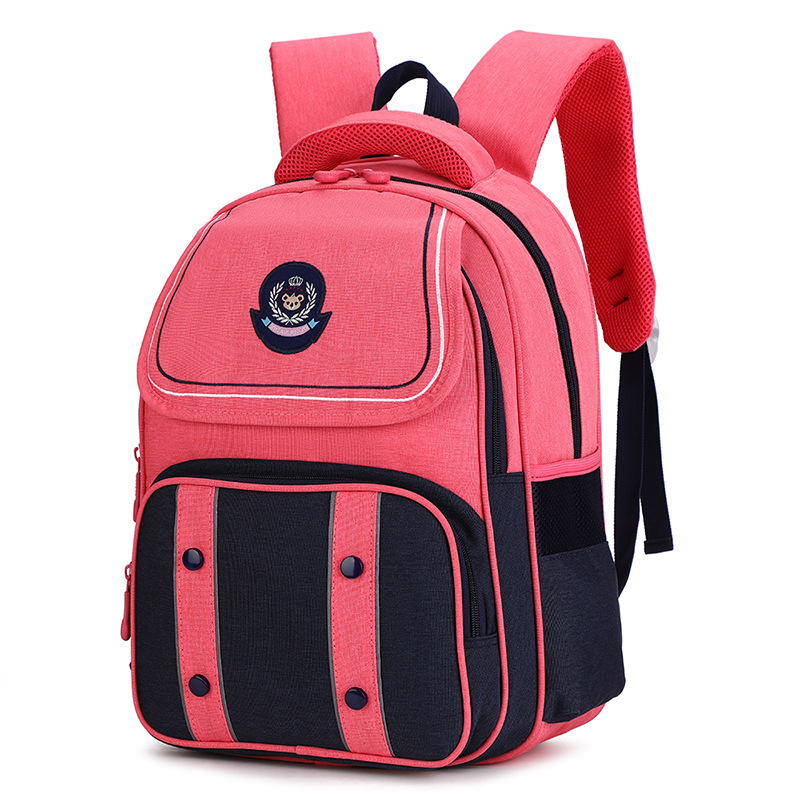 Liquidación estudiante de la escuela primaria mochila femenina Grado 2-3 niños mochila protección de la columna vertebral reducción de la carga Mochila 6-12 años de edad Niño