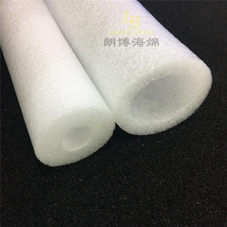 厂家批发 白色泡沫管 快递防护套管泡沫棒 epe珍珠棉管棒