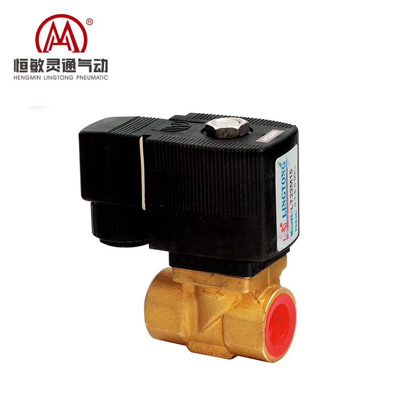 恒敏灵通LT22M15 二位二通膜片式电磁阀 铜阀