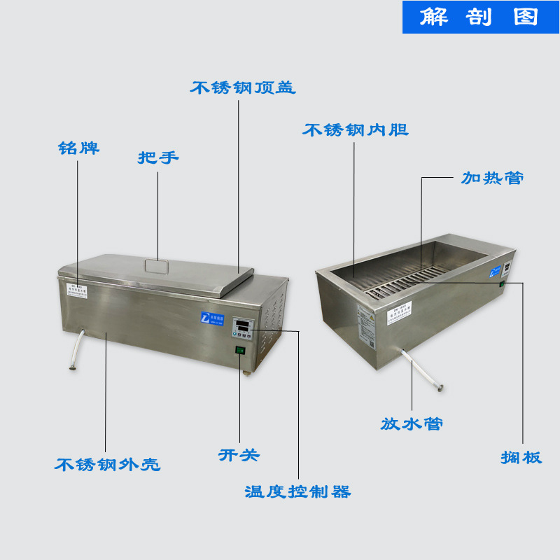 電熱恒溫水箱使用方法