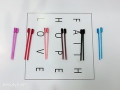 Eyewear Accessories for Wholesale: Round Hole Plastic Foot Caps, Metal Super Elastic Frames, Frameless Eyeglass Leg Caps