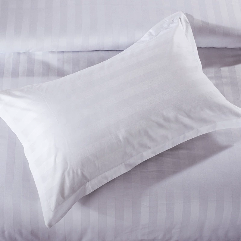 Cotton white pillowcase, bedspread