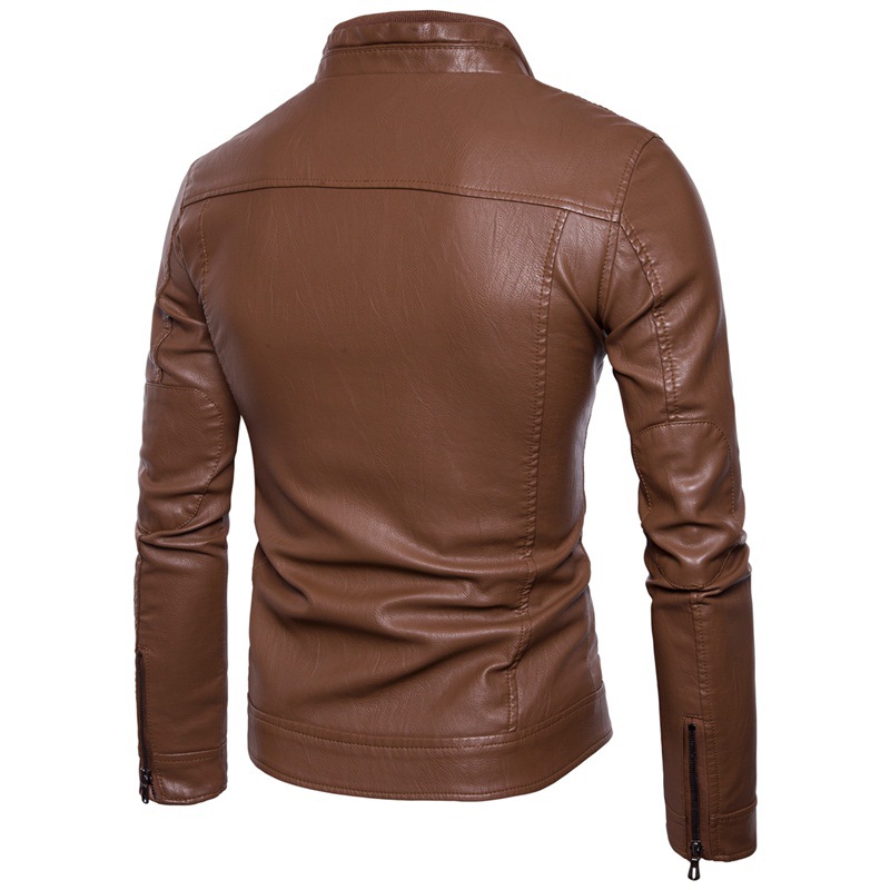 Veste en cuir homme - Ref 3443883 Image 5