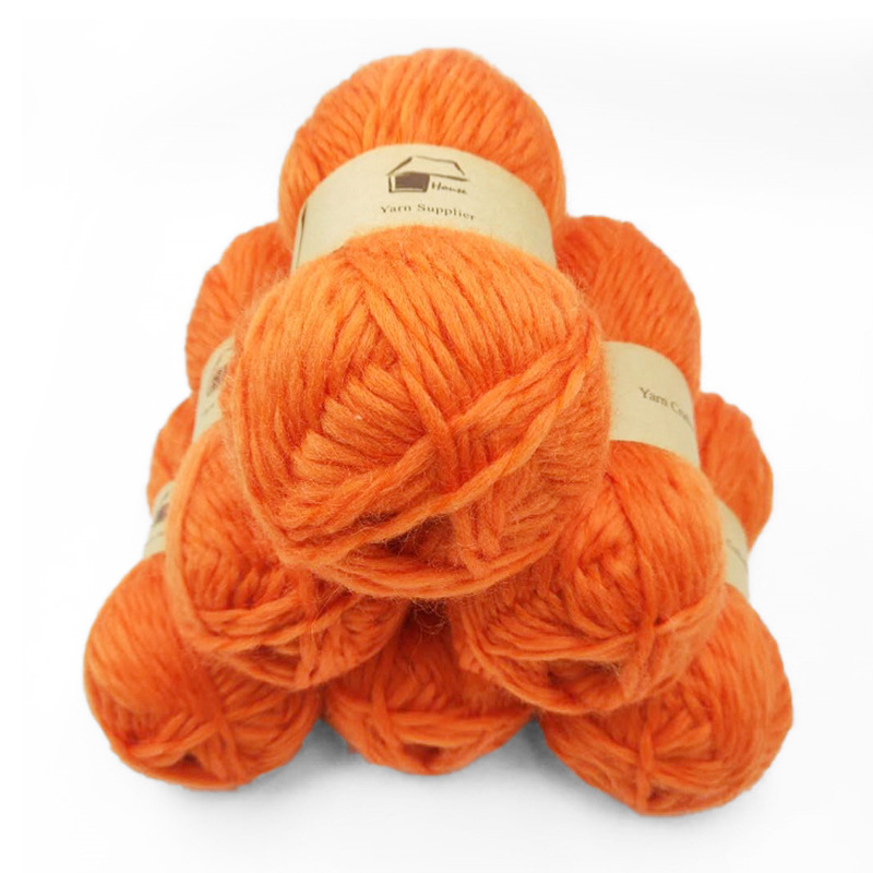 厂家供应1支毛腈TT纱波纹纱 手工编织毛衣帽子围巾专用花式纱