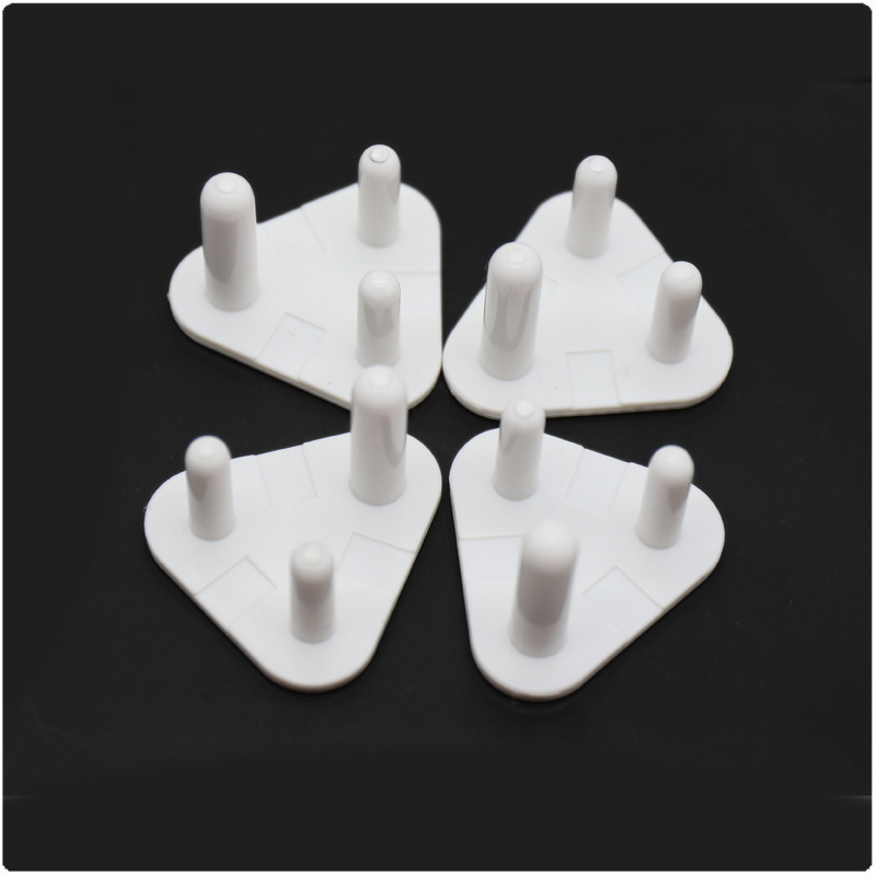 大南非印度儿童卡式插孔塞盖三圆孔插座防触电儿童电源插座保护盖|ms