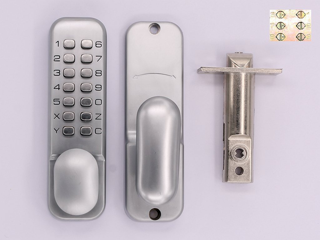 601二代厂家直销防水机械密码锁门锁木门办公室家用房门密码锁