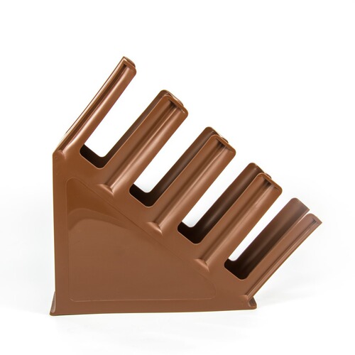 One-piece injection molded cup holder, disposable paper cup pick-up, bar paper cup storage rack, paper inclined four-grid cup holder