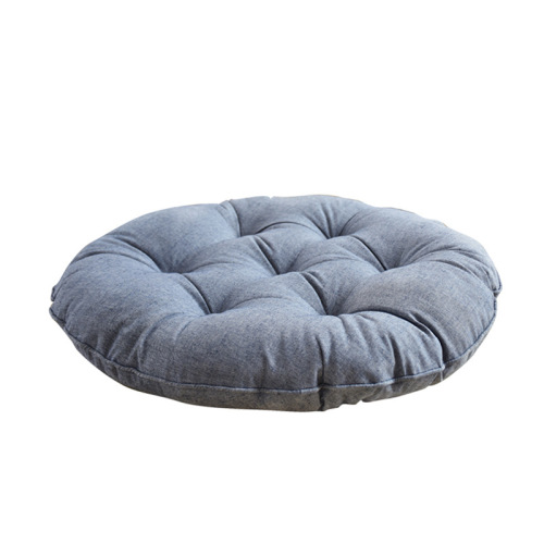 Japanese cotton and linen artistic fresh futon sofa cushion back tatami bay window solid color beautiful butt cushion meditation meditation