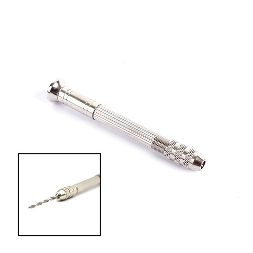 Factory direct selling drilling tools jewelry DIY trumpet hand twist drill resin crystal glue jewelry hole punch