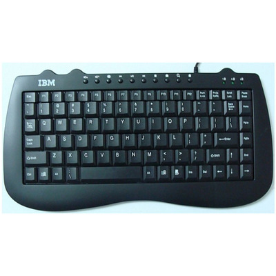 IBM-1000 有线电脑键盘小巧迷你笔记本静音超薄便携笔|ms