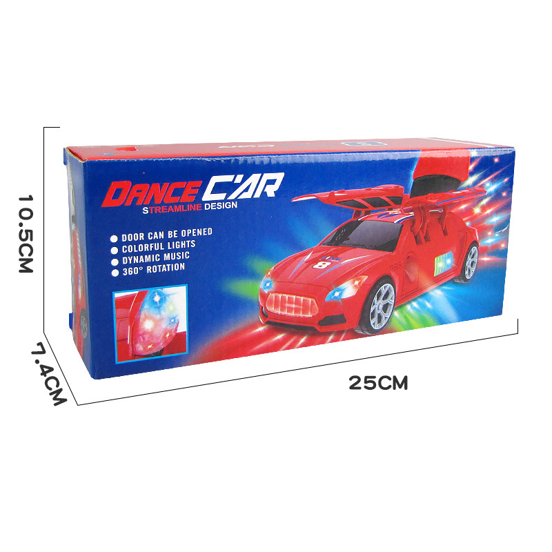 Nuevo coche de juguete eléctrico educativo para niños universal música ligera móvil de cuatro puertas puesto de venta caliente al por mayor juguetes