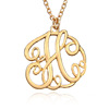 Necklace with letters, metal accessory, wholesale, suitable for import, internet celebrity