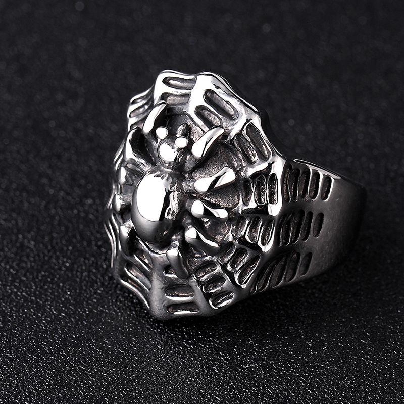 TitaniumStainless Steel Fashion  Ring  Steel color8  Fine Jewelry NHIM1697Steelcolor8picture4