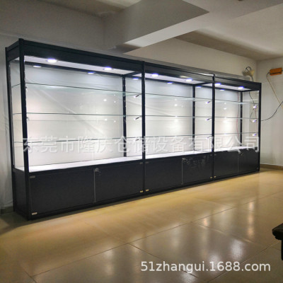厂家直销精品展示柜商用玻璃样品柜展厅陈列柜奖杯手办模型展示架