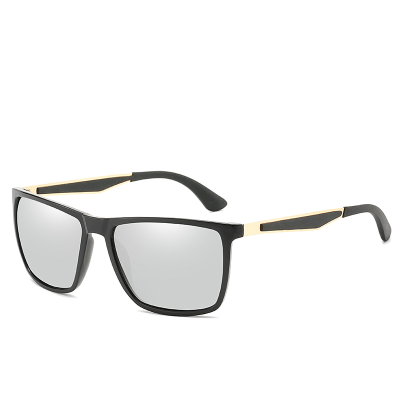 Nueva transfronteriza AliExpress cuadrado polarizado gafas de sol de los hombres deportes de conducción gafas de sol de comercio exterior fabricante