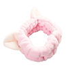 Cute three dimensional headband for face washing, face mask, hairgrip, Japanese and Korean