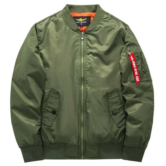 Men’s bomber jacket in autumn and winter