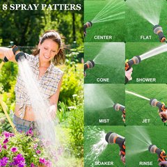 Multifunctional car wash high-pressure nozzle garden watering flower spray gun pet bathing gardening shower set